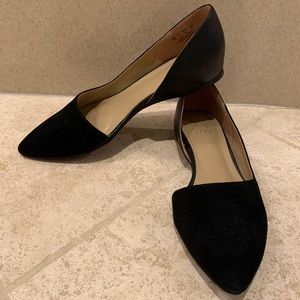 Naturalizer size 10 D’orsay flat black